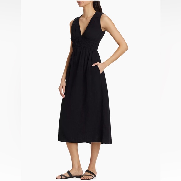 XiRena Arwen Cotton Sleeveless Midi-Dress size M - Picture 2 of 11